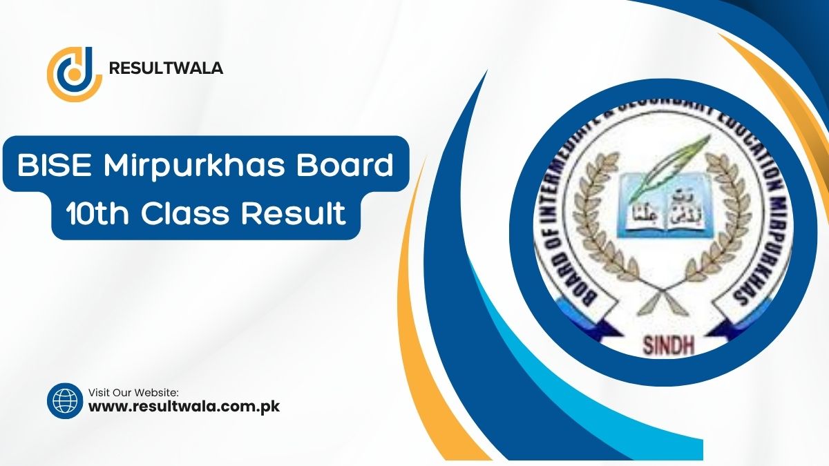 BISE Mirpurkhas Board 10th Class Result 2025 @ bisemp.edu.pk [ Link ]